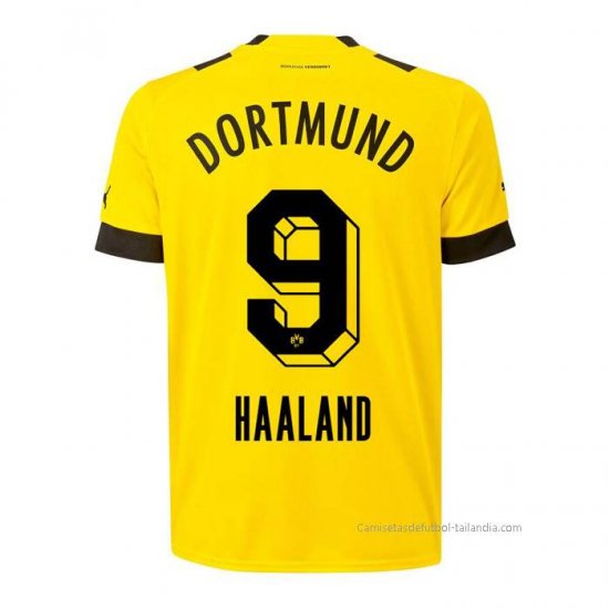 1ª Camiseta Borussia Dortmund Jugador Haaland 2022-2023 - Haga un click en la imagen para cerrar