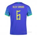 2ª Camiseta Brasil Jugador Alex Sandro 2022