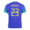 2ª Camiseta Brasil Jugador Ederson M. 2022