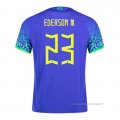 2ª Camiseta Brasil Jugador Ederson M. 2022