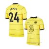 2ª Camiseta Chelsea Jugador James 2021-2022 2ª Camiseta Chelsea Jugador James 2021-2022