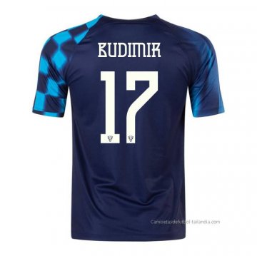 2ª Camiseta Croacia Jugador Budimir 2022 2ª Camiseta Croacia Jugador Budimir 2022