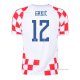 1ª Camiseta Croacia Jugador Grbic 2022