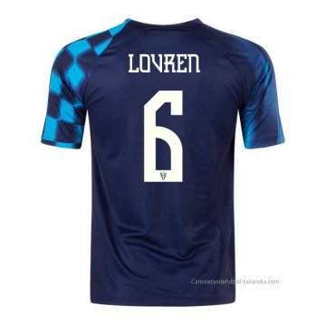 2ª Camiseta Croacia Jugador Lovren 2022 2ª Camiseta Croacia Jugador Lovren 2022
