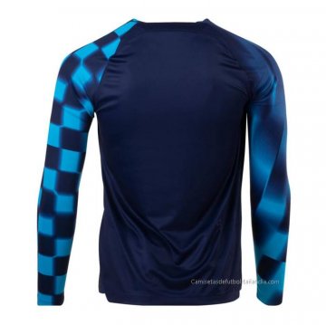 2ª Camiseta Croacia Manga Larga 2022