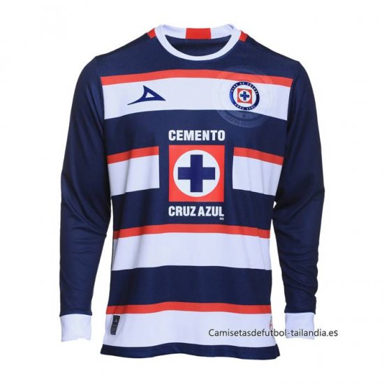 2ª Camiseta Cruz Azul Portero Manga Larga 2024-2025 - Haga un click en la imagen para cerrar