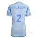 2ª Camiseta Espana Jugador Azpilicueta 2022