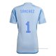 2ª Camiseta Espana Jugador Sanchez 2022