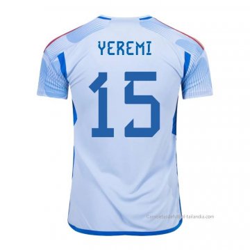 2ª Camiseta Espana Jugador Yeremi 2022 2ª Camiseta Espana Jugador Yeremi 2022