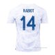 2ª Camiseta Francia Jugador Rabiot 2022