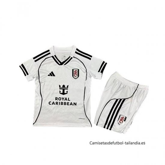 1ª Camiseta Fulham Nino 2025-2026 - Haga un click en la imagen para cerrar