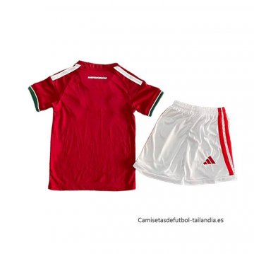 1ª Camiseta Hungria Nino 2026
