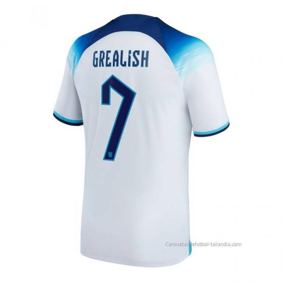 1ª Camiseta Inglaterra Jugador Grealish 2022 - Haga un click en la imagen para cerrar