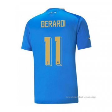 1ª Camiseta Italia Jugador Berardi 2022 1ª Camiseta Italia Jugador Berardi 2022
