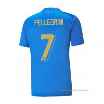 1ª Camiseta Italia Jugador Pellegrini 2022 1ª Camiseta Italia Jugador Pellegrini 2022