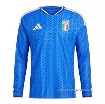 1ª Camiseta Italia Manga Larga 2026