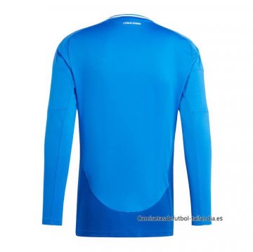 1ª Camiseta Italia Manga Larga 2024-2025
