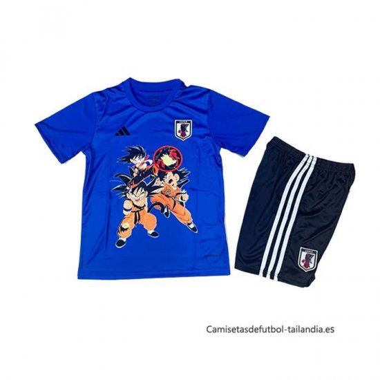 Camiseta Japon Dragon Ball Nino 2025-2026 Azul - Haga un click en la imagen para cerrar