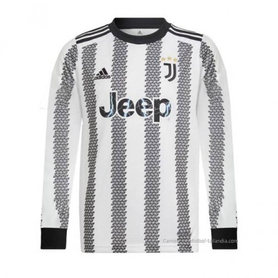 1ª Camiseta Juventus Manga Larga 2022-2023 - Haga un click en la imagen para cerrar