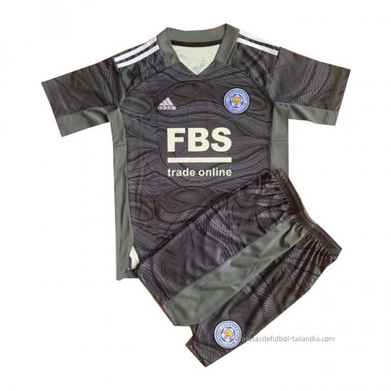 Camiseta Leicester City Portero 2021-2022 Negro - Haga un click en la imagen para cerrar