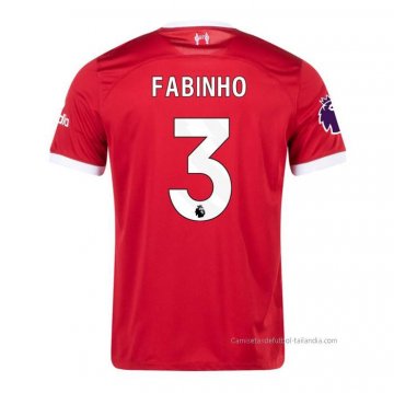 1ª Camiseta Liverpool Jugador Fabinho 2023-2024 1ª Camiseta Liverpool Jugador Fabinho 2023-2024