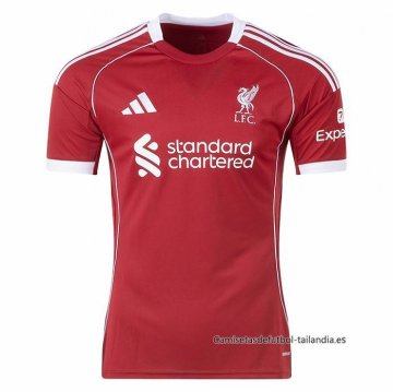 1ª Camiseta Liverpool 2025-2026 1ª Camiseta Liverpool 2025-2026