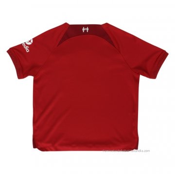 1ª Camiseta Liverpool Nino 2022-2023