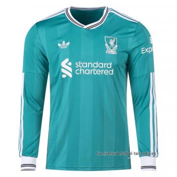 3ª Camiseta Liverpool Manga Larga 2025-2026