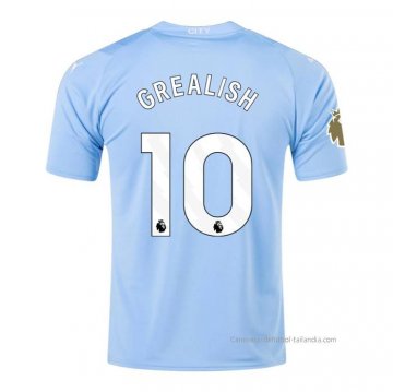 1ª Camiseta Manchester City Jugador Grealish 2023-2024 1ª Camiseta Manchester City Jugador Grealish 2023-2024