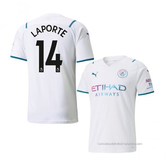 2ª Camiseta Manchester City Jugador Laporte 2021-2022 - Haga un click en la imagen para cerrar