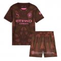 1ª Camiseta Manchester City Portero Nino 2024-2025