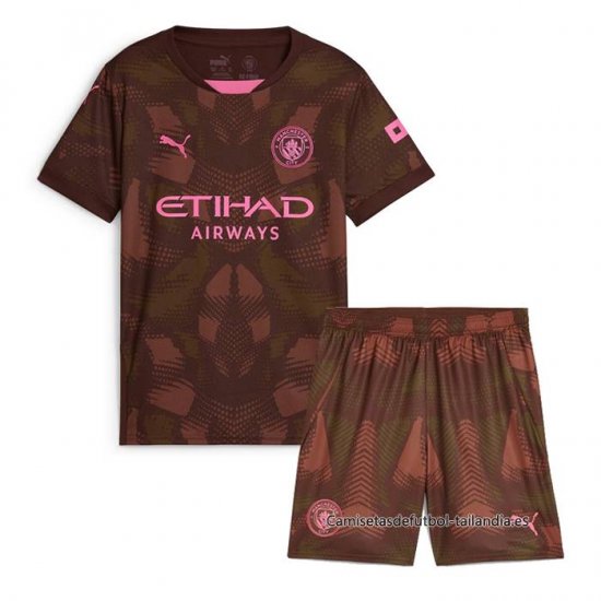 1ª Camiseta Manchester City Portero Nino 2024-2025 - Haga un click en la imagen para cerrar