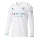 2ª Camiseta Manchester City Manga Larga 2021-2022