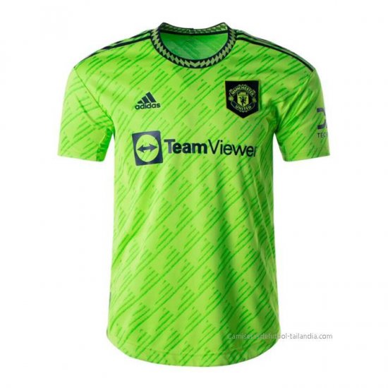 3ª Camiseta Manchester United Authentic 2022-2023 - Haga un click en la imagen para cerrar