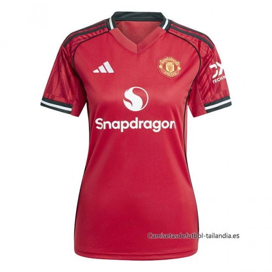 1ª Camiseta Manchester United Mujer 2025-2026 - Haga un click en la imagen para cerrar
