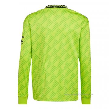 3ª Camiseta Manchester United Manga Larga 2022-2023