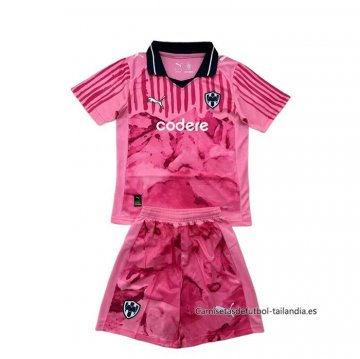 Camiseta Monterrey Portero Nino 2025 Rosa Camiseta Monterrey Portero Nino 2025 Rosa