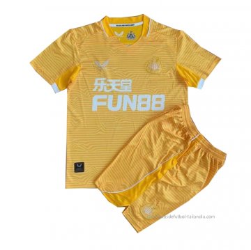 2ª Camiseta Newcastle United Portero Nino 2021-2022 2ª Camiseta Newcastle United Portero Nino 2021-2022