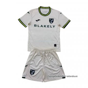3ª Camiseta Norwich City Nino 2024-2025 3ª Camiseta Norwich City Nino 2024-2025
