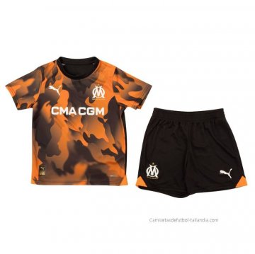3ª Camiseta Olympique Marsella Nino 2023-2024 3ª Camiseta Olympique Marsella Nino 2023-2024