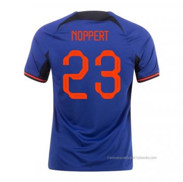 2ª Camiseta Paises Bajos Jugador Noppert 2022 2ª Camiseta Paises Bajos Jugador Noppert 2022