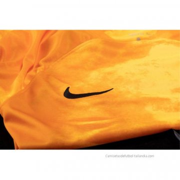 1ª Camiseta Paises Bajos Manga Larga 2022