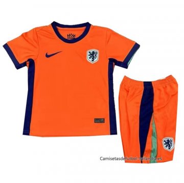 1ª Camiseta Paises Bajos Nino 2024 1ª Camiseta Paises Bajos Nino 2024