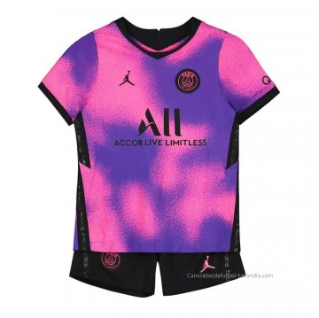 Camiseta Paris Saint-Germain 4ª Nino 2021 Camiseta Paris Saint-Germain 4ª Nino 2021