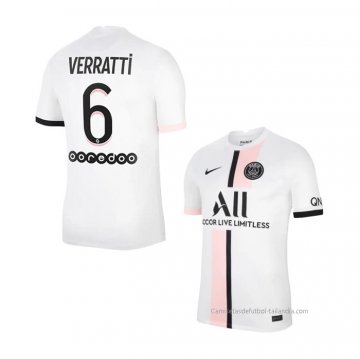 2ª Camiseta Paris Saint-Germain Jugador Verratti 2021-2022 2ª Camiseta Paris Saint-Germain Jugador Verratti 2021-2022