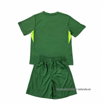 Camiseta Paris Saint-Germain Portero Nino 2025-2026 Verde
