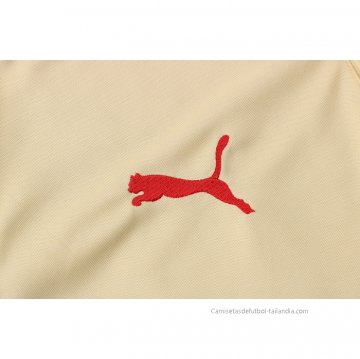 Camiseta Polo del AC Milan 2021-2022 Amarillo