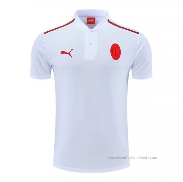 Camiseta Polo del AC Milan 2022-2023 Blanco
