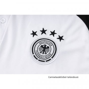 Camiseta Polo del Alemania 2024-2025 Blanco