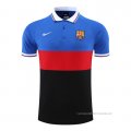 Camiseta Polo del Barcelona 2022-2023 Azul Rojo Negro